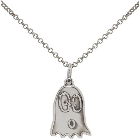 gucci mens ghost necklace|Gucci ghost ring used.